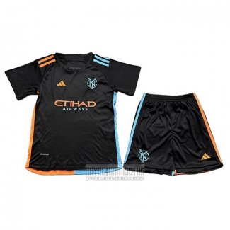 Camiseta De Futbol New York City Segunda Nino 2024-2025