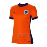 Camiseta De Futbol Paises Bajos Primera Mujer 2024