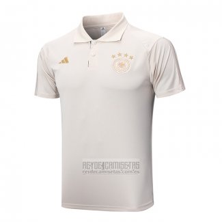 Camiseta de Futbol Polo del Alemania 2022-2023 Amarillo