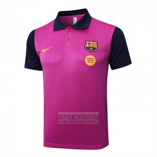 Camiseta De Futbol Polo del Barcelona 2025-2026 Purprua
