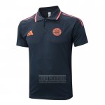 Camiseta De Futbol Polo del Bayern Munich 2025-2026 Gris Naranja
