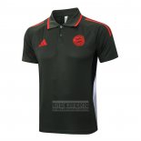 Camiseta De Futbol Polo del Bayern Munich 2025-2026 Verde Oscuro