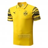 Camiseta De Futbol Polo del Borussia Dortmund 2022-2023 Amarillo
