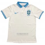 Camiseta De Futbol Polo del Brasil 2021 Blanco
