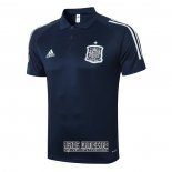 Camiseta de Futbol Polo del Espana 2020 Azul