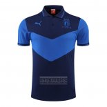 Camiseta De Futbol Polo del Italia 2022-2023 Azul