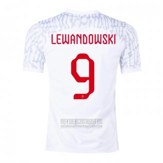 Camiseta De Futbol Polonia Jugador Lewandowski Primera 2022