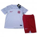 Camiseta De Futbol Polonia Primera Nino 2022