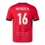Camiseta De Futbol Portugal Jugador Matheus N. Primera 2024