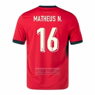 Camiseta De Futbol Portugal Jugador Matheus N. Segunda 2024