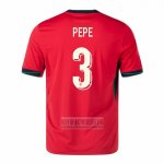 Camiseta De Futbol Portugal Jugador Pepe Primera 2024