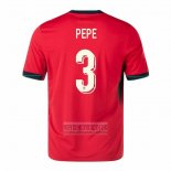 Camiseta De Futbol Portugal Jugador Pepe Primera 2024