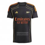 Camiseta De Futbol Pre Partido del Arsenal 2025-2026 Negro