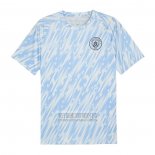 Camiseta De Futbol Pre Partido del Manchester City 2025-2026 Azul
