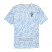 Camiseta De Futbol Pre Partido del Manchester City 2025-2026 Azul