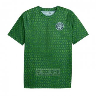 Camiseta De Futbol Pre Partido del Manchester City 2025-2026 Verde