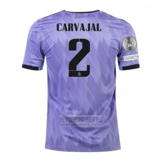 Camiseta De Futbol Real Madrid Jugador Carvajal Segunda 2022-2023