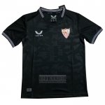 Camiseta de Futbol Sevilla Portero 2023-2024 Negro