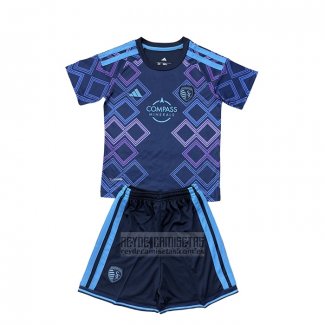 Camiseta De Futbol Sporting Kansas City Segunda Nino 2026