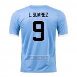 Camiseta De Futbol Uruguay Jugador L.Suarez Primera 2022
