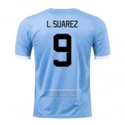 Camiseta De Futbol Uruguay Jugador L.Suarez Primera 2022