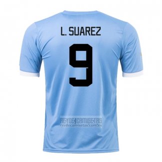 Camiseta De Futbol Uruguay Jugador L.Suarez Primera 2022