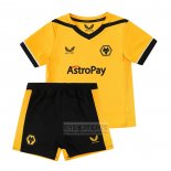 Camiseta De Futbol Wolves Primera Nino 2022-2023