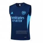 Camiseta De Futbol de Entrenamiento Arsenal Sin Mangas 2025-2026 Azul