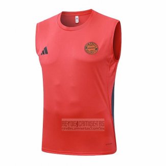 Camiseta De Futbol de Entrenamiento Bayern Munich Sin Mangas 2025-2026 Naranja