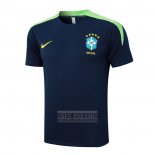 Camiseta De Futbol de Entrenamiento Brasil 2024-2025 Azul