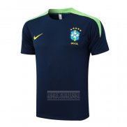 Camiseta De Futbol de Entrenamiento Brasil 2024-2025 Azul