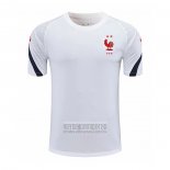 Camiseta De Futbol de Entrenamiento Francia 2020-2021 Blanco