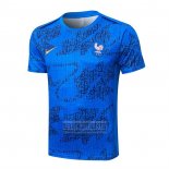 Camiseta De Futbol de Entrenamiento Francia 2025-2026 Azul