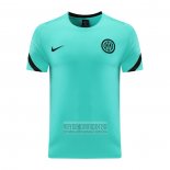 Camiseta De Futbol de Entrenamiento Inter Milan 2021-2022 Verde