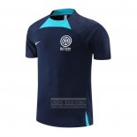 Camiseta De Futbol de Entrenamiento Inter Milan 2022-2023 Azul
