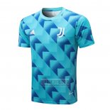 Camiseta De Futbol de Entrenamiento Juventus 2022-2023 Azul