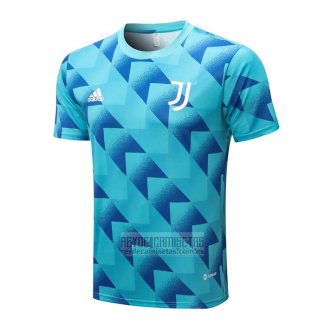 Camiseta De Futbol de Entrenamiento Juventus 2022-2023 Azul