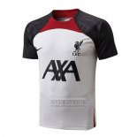 Camiseta De Futbol de Entrenamiento Liverpool 2022-2023 Blanco