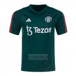Camiseta De Futbol de Entrenamiento Manchester United 2023-2024 Verde