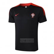 Camiseta De Futbol de Entrenamiento Portugal 2024-2025 Negro