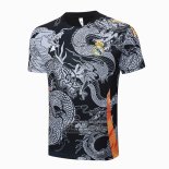 Camiseta De Futbol de Entrenamiento Real Madrid Dragon 2024-2025 Negro