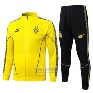 Chandal de Chaqueta del Borussia Dortmund Nino 2025-2026 Amarillo