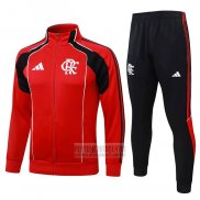 Chandal de Chaqueta del Flamengo Nino 2025-2026 Rojo Negro
