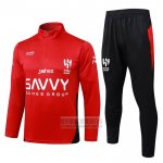 Chandal de Sudadera del Al Hilal Nino 2025-2026 Rojo