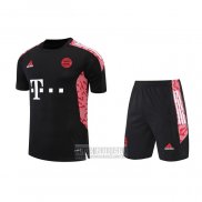 Chandal del Bayern Munich Manga Corta 2022-2023 Negro - Pantalon Corto