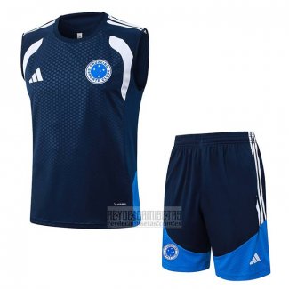 Chandal del Cruzeiro Sin Mangas 2025-2026 Azul