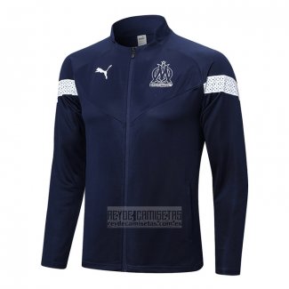 Chaqueta del Olympique Marsella 2022-2023 Azul Oscuro