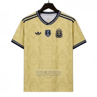 Tailandia Camiseta De Futbol Argentina Special 2026 Amarillo