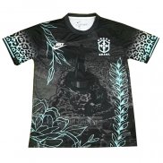 Tailandia Camiseta De Futbol Brasil Jesus 2024-2025 Negro