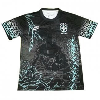 Tailandia Camiseta De Futbol Brasil Jesus 2024-2025 Negro